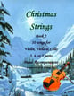 Christmas Strings Book 2 (violin, viola, cello) with piano P.O.D cover